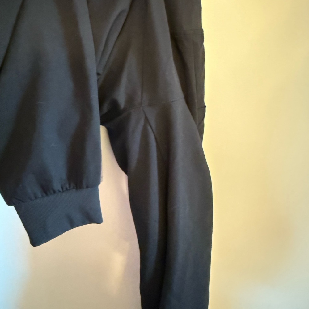 Figs • High Waisted Black Zamora Jogger Medical Scrub Pant Office Nurse Sz Med - Picture 12 of 14